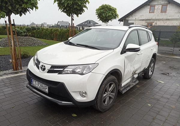 Toyota RAV4 cena 49900 przebieg: 104500, rok produkcji 2013 z Toruń małe 37